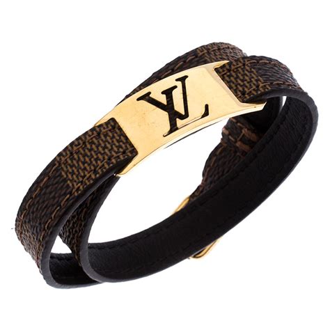 lv sign it bracelet|louis vuitton damier bracelet.